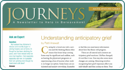 Journeys: Anticipatory Grief