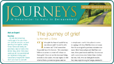 Journeys: Newly Bereaved Issue - 2nd Edition
