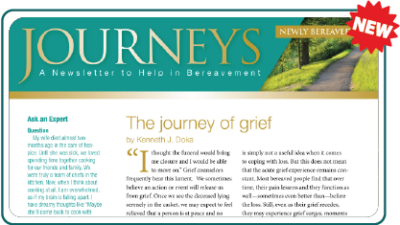 Journeys: Newly Bereaved - 2nd edition